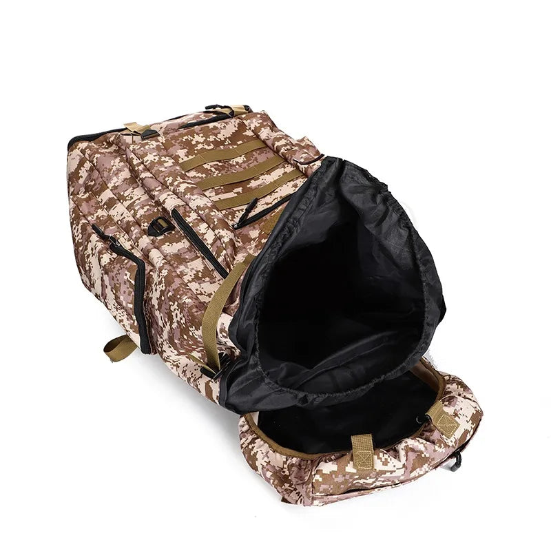 AdventurePro Large Waterproof Hiking Backpack - 80L Capacity
