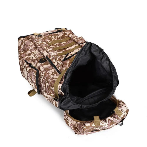 AdventurePro Large Waterproof Hiking Backpack - 80L Capacity
