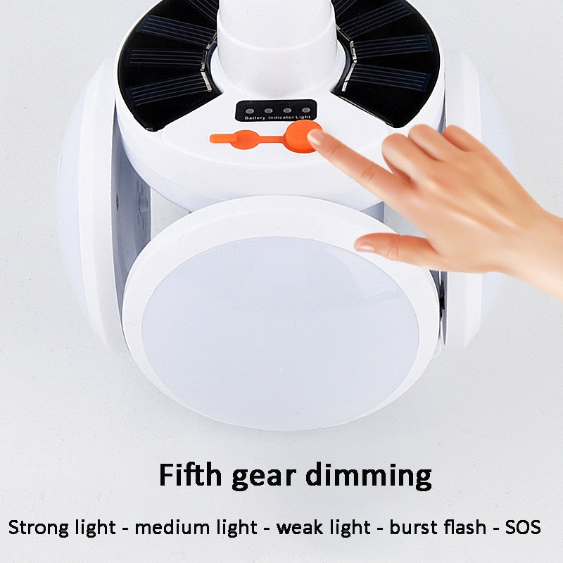 Folding Solar Light - LuminaTech