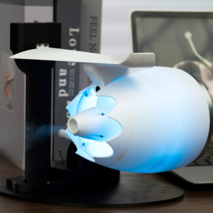 AeroMist Humidifier with RGB Lighting - PureAir Essentials