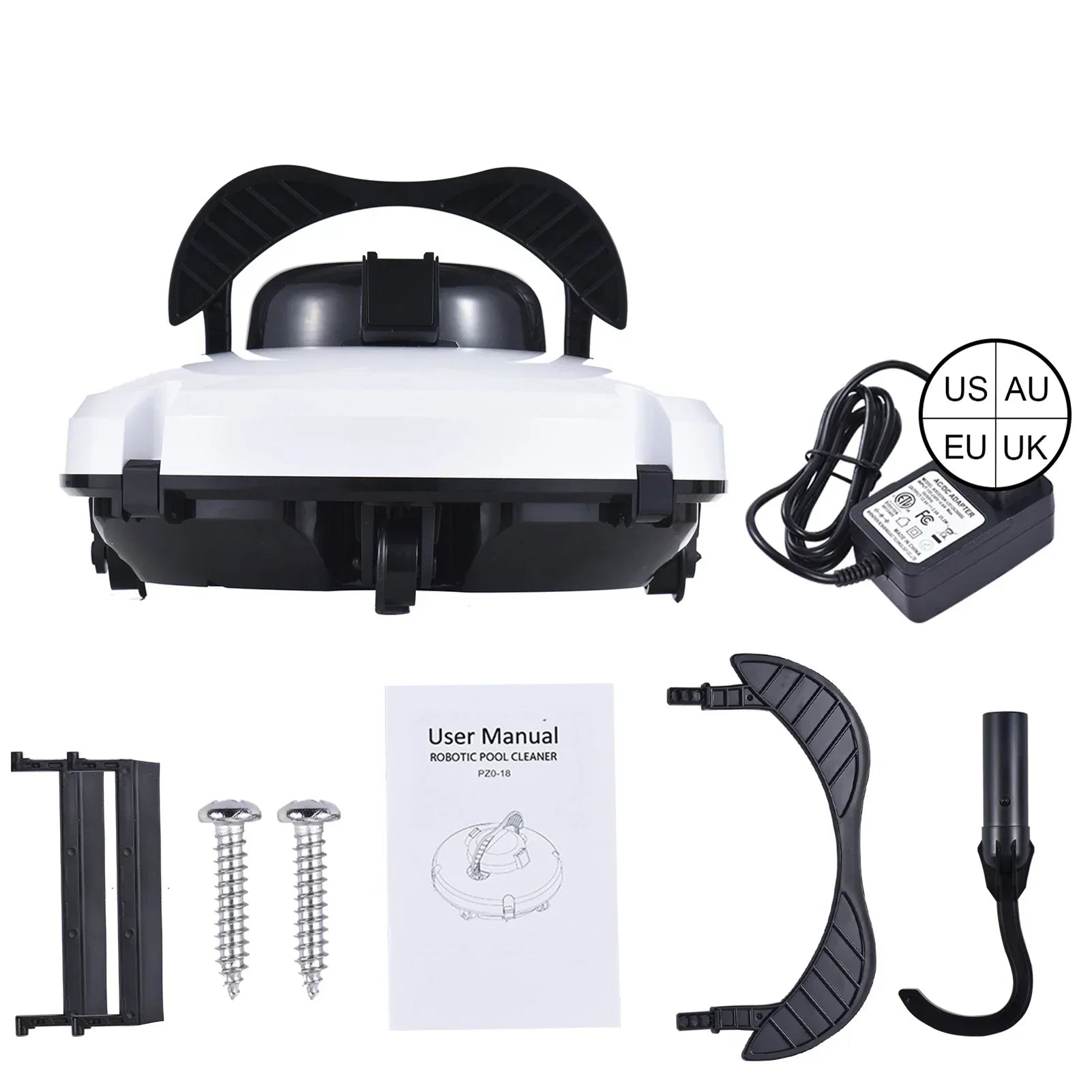 AquaClean Robotic Pool Cleaner - 120-Minute Runtime