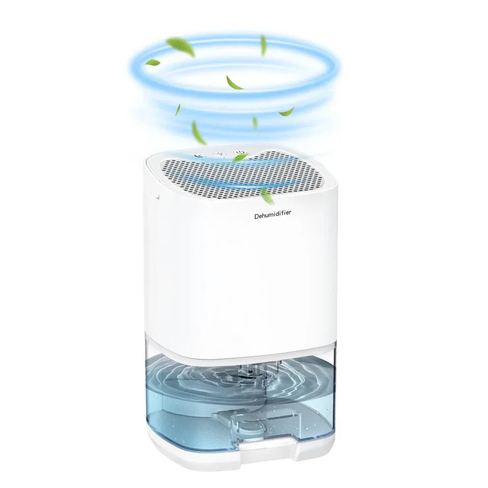 Dehumidifier with Air Filter and Night Light - PureAir Luxe