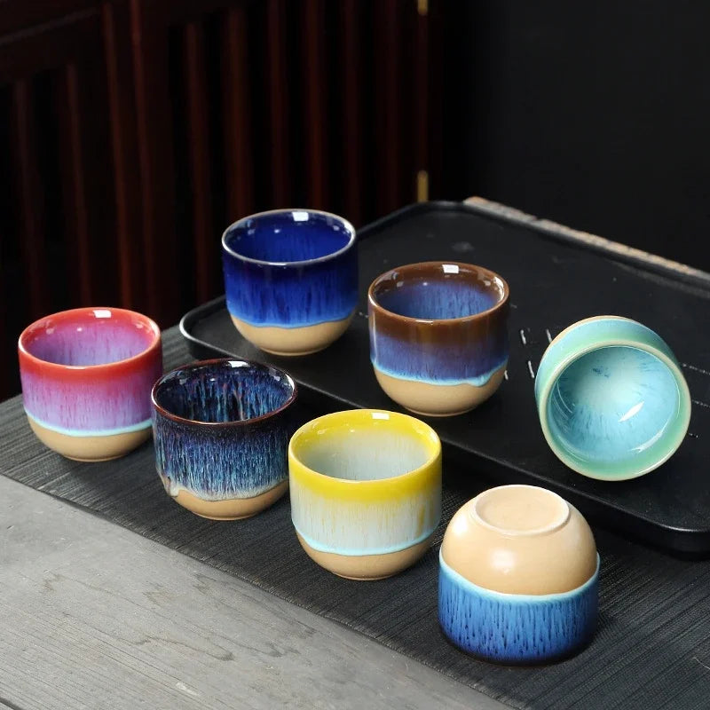 ColorSplash Ceramic Tea Cup - Artisan Brew Co.