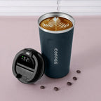 Smart Temperature Display Thermos Mug - LuxeMate