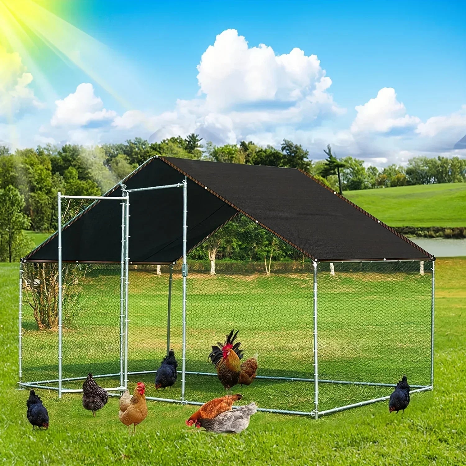SunShade Mesh Cover - LuxeGuard