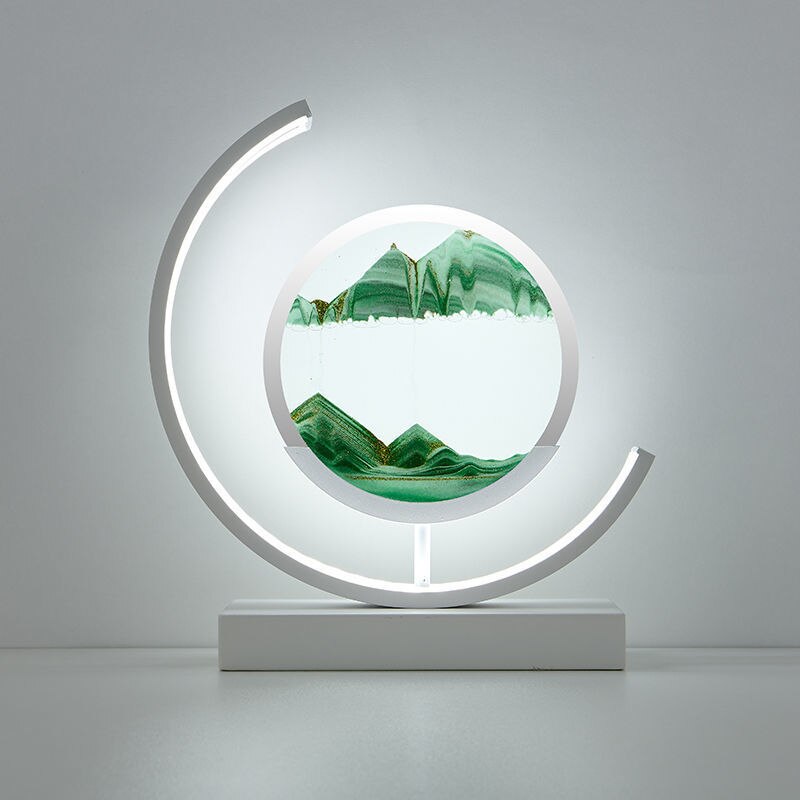 3D Sand Bowl Table Lamp - Luminara Luxe