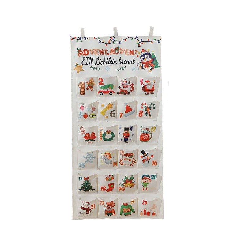 Advent Calendar Kit - JoyfulCrafts with 24 Pockets for DIY Fun