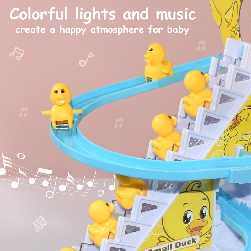 Duck Roller Coaster Toy - QuackJoy Adventures