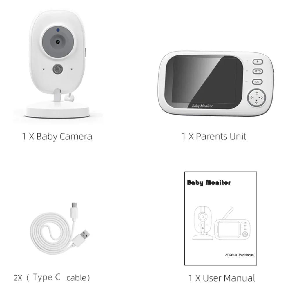 Video Baby Monitor with Night Vision - LumaNest