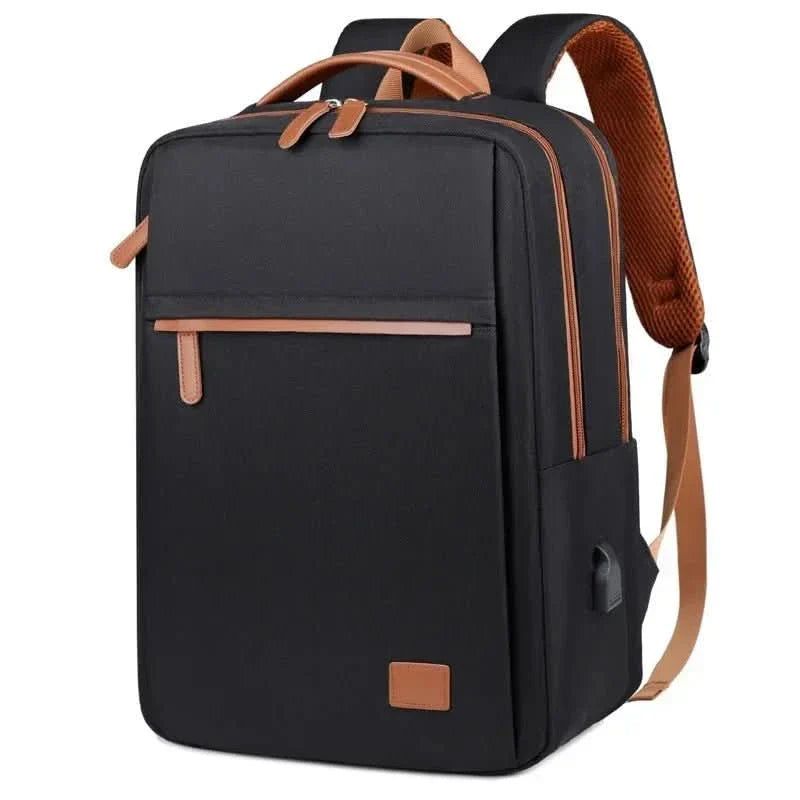 Travel Backpack with USB Port - LuxeVoyage
