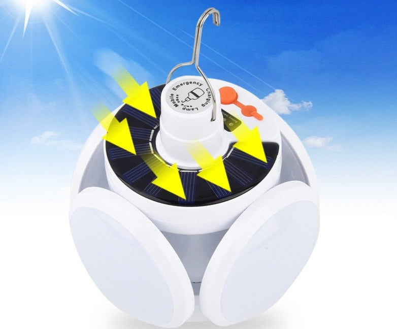 Folding Solar Light - LuminaTech
