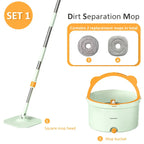 Self-Rotating Mop with Bucket - PureClean Essentials