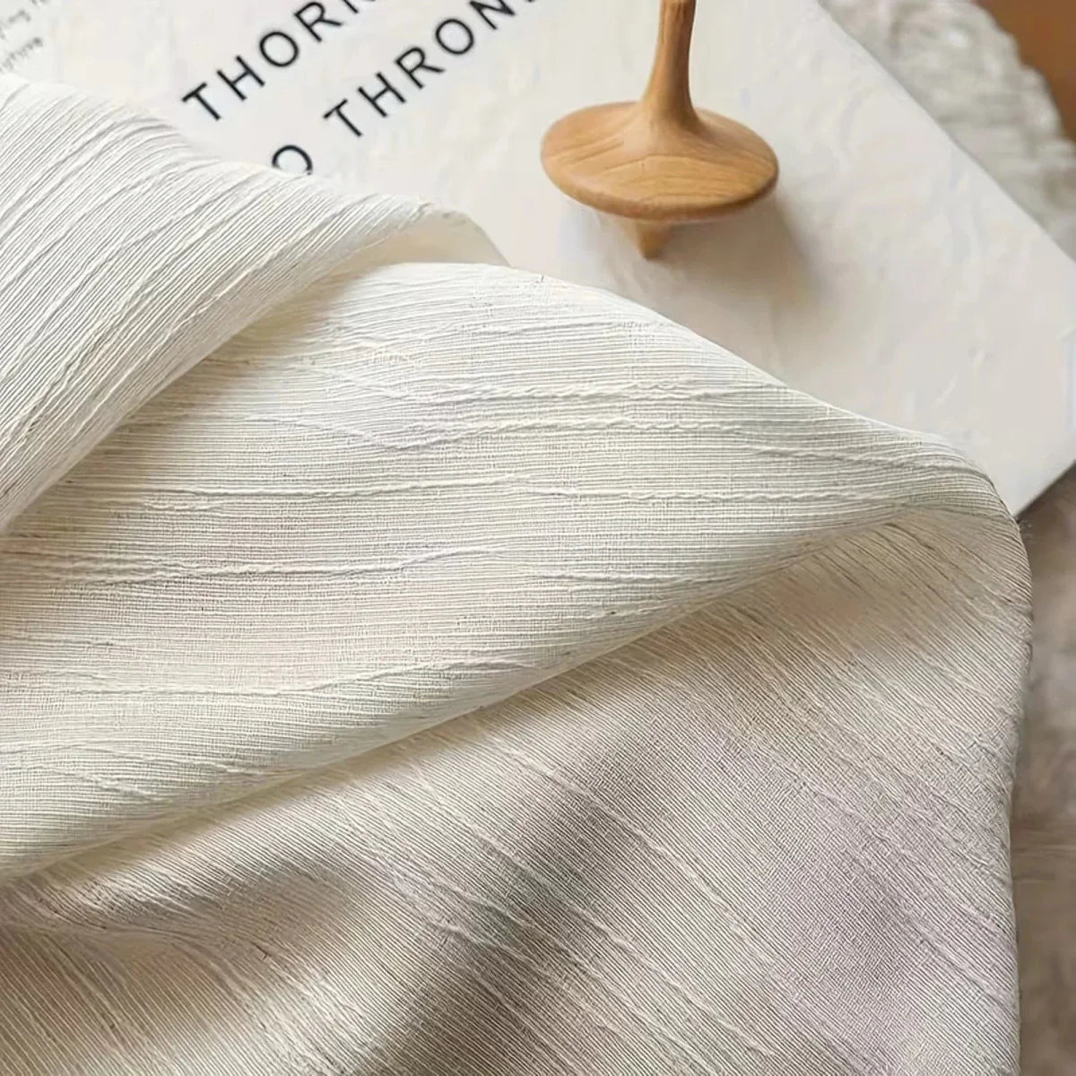 Wabi-Sabi Crinkle Curtains - Luminara Home Decor