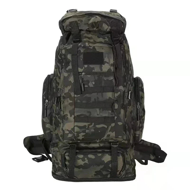 AdventurePro Large Waterproof Hiking Backpack - 80L Capacity