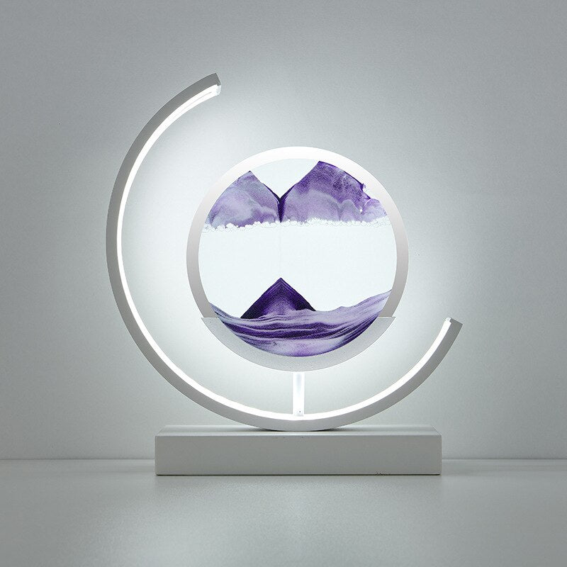 3D Sand Bowl Table Lamp - Luminara Luxe