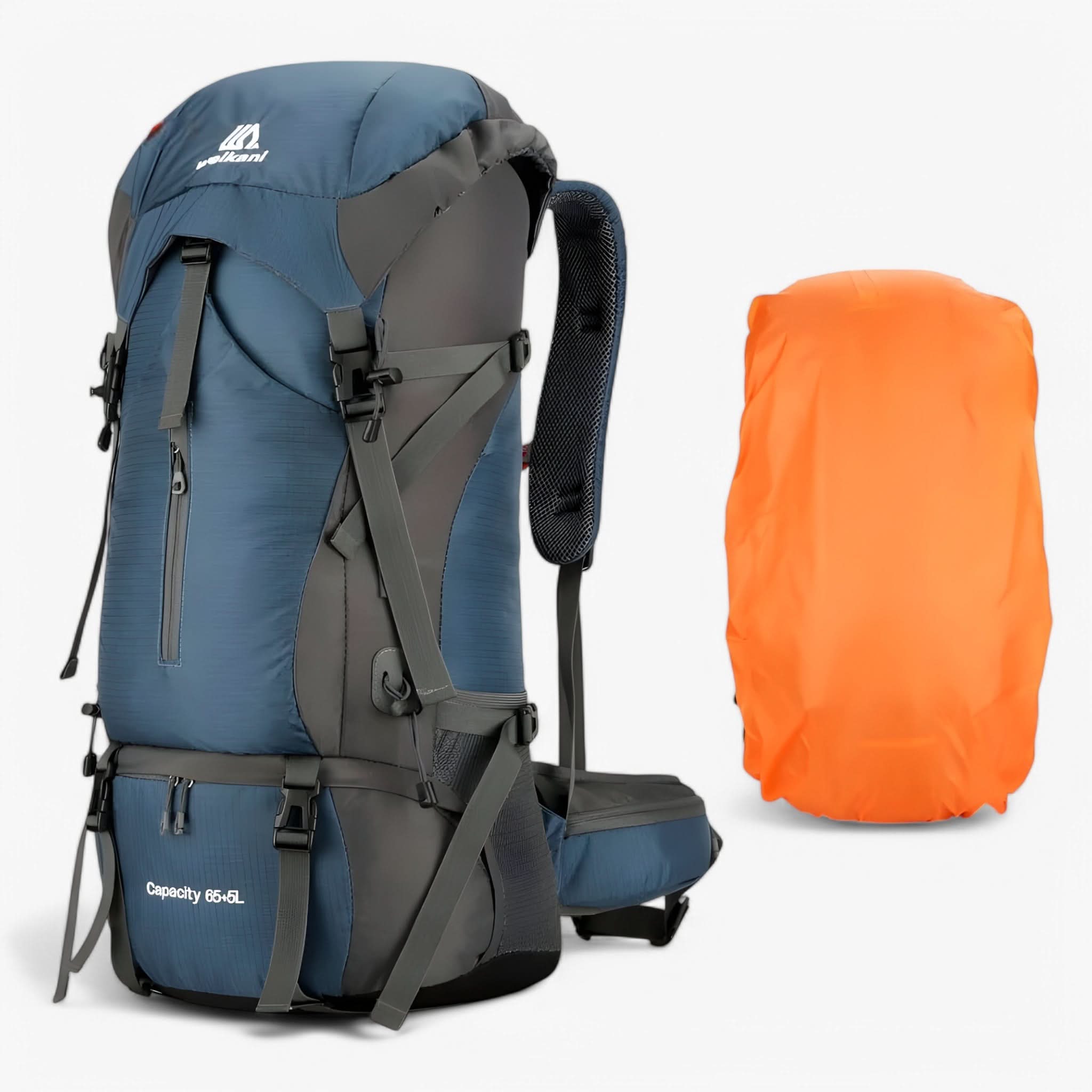 70L Hiking Backpack - SummitGear, Water-Resistant Design
