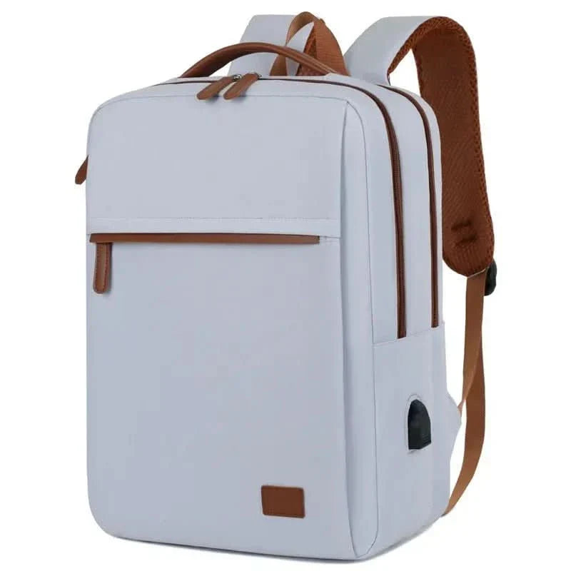 Travel Backpack with USB Port - LuxeVoyage