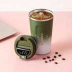 Smart Temperature Display Thermos Mug - LuxeMate