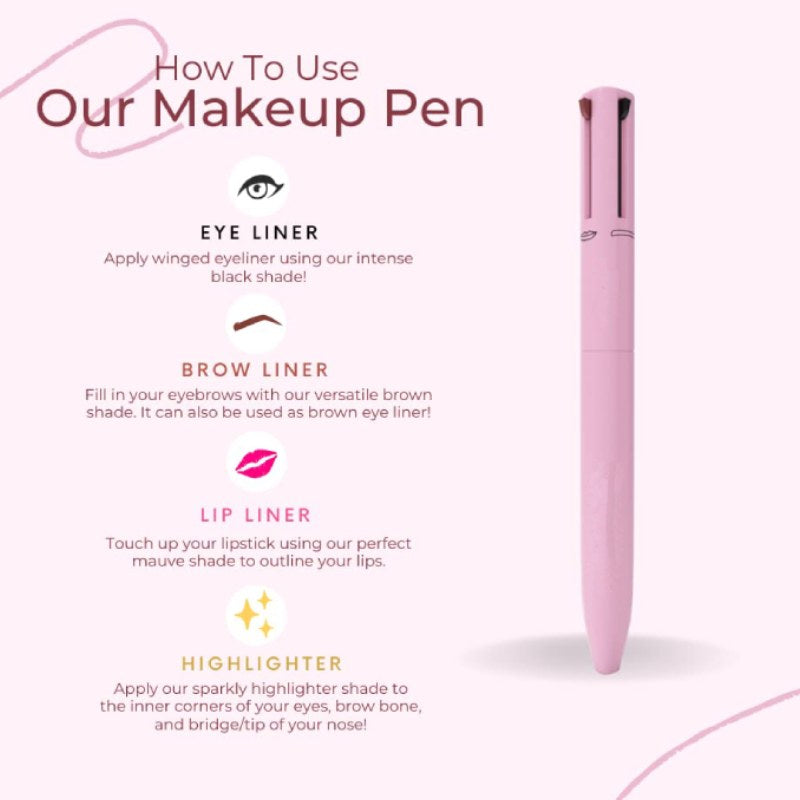 4in1 Makeup Pen - LuxeBeauty Essentials