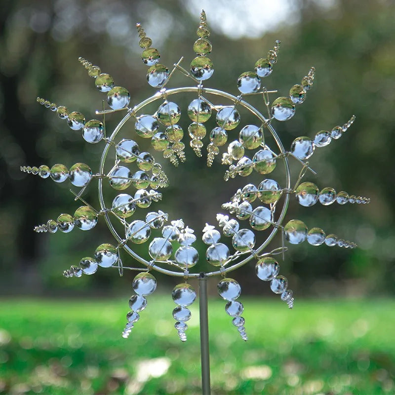 Whirling Wind Spinner - Luminous Garden Décor