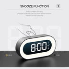 Smart Digital Alarm Clock with Night Light - Luminara
