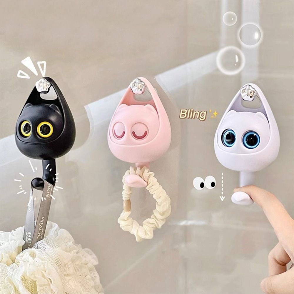 Cartoon Cat Hooks - Purrfect Home Decor