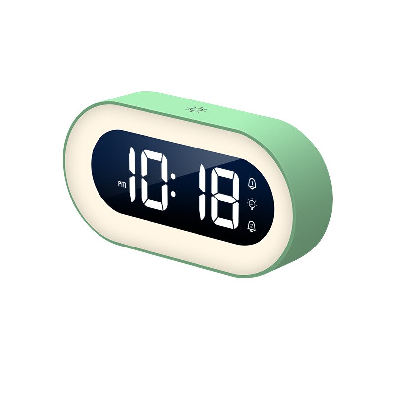 Smart Digital Alarm Clock with Night Light - Luminara