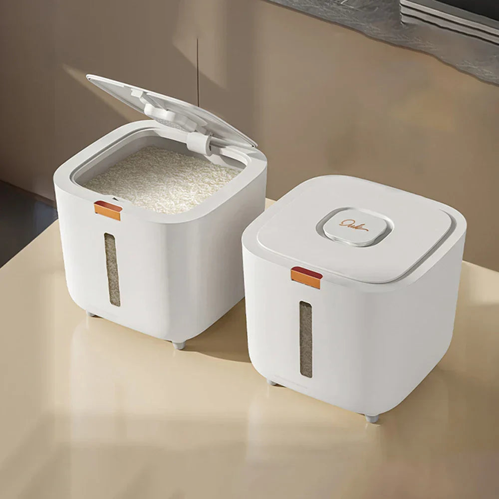 Airtight Rice Storage Container - PureGrain Essentials