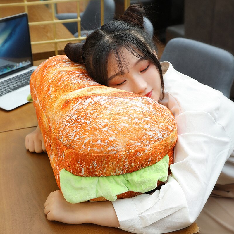 Burger Pillow - CozyBite