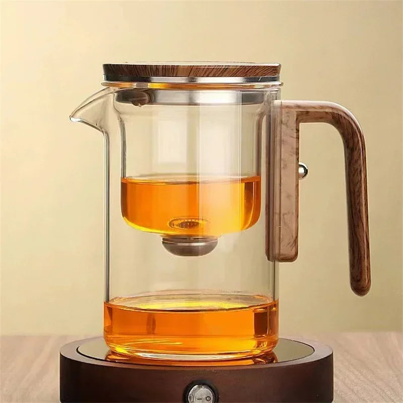 Premium Glass Teapot with Advanced Filtration - BrewLux