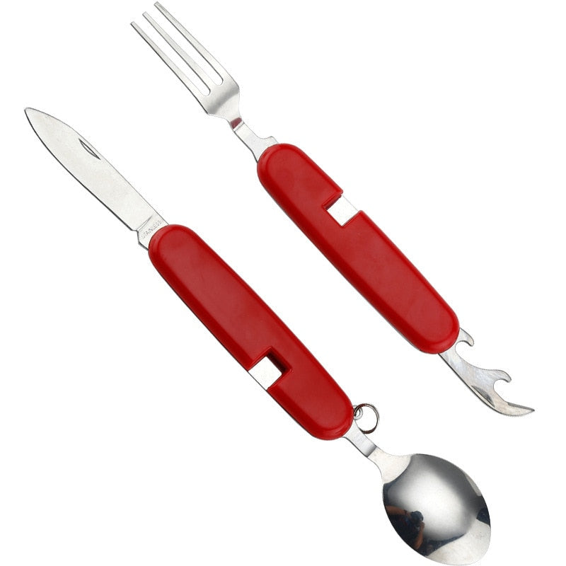 Cutlery Set 4-in-1 - TrailBlaze Essentials