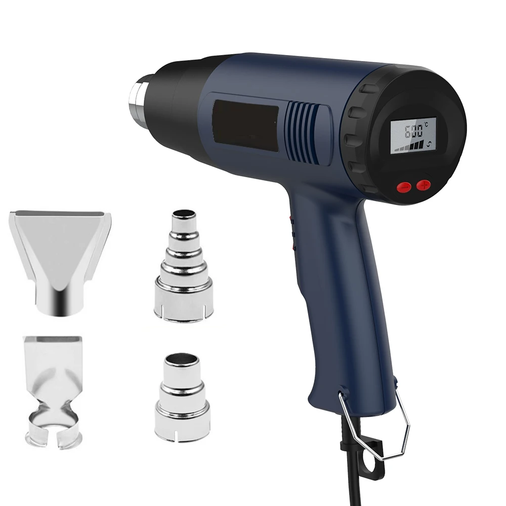2000W Electric Heat Gun with LCD Display - HeatMaster Pro
