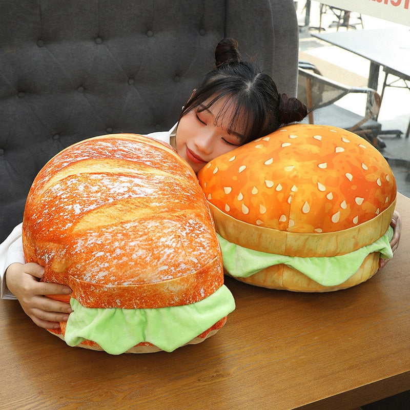 Burger Pillow - CozyBite