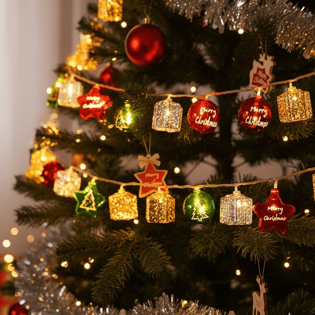 Twinkling Curtain String Lights - Luminara Decor
