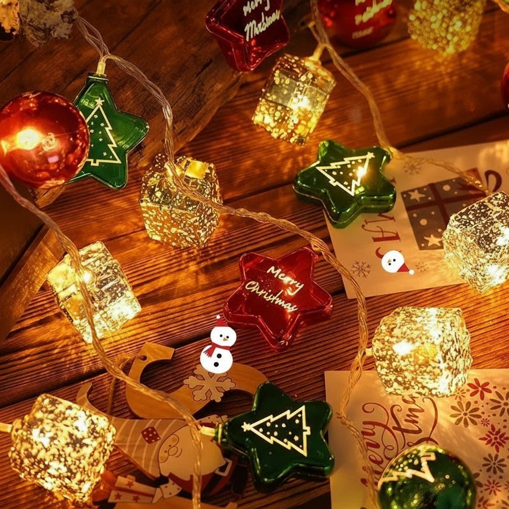 Twinkling Curtain String Lights - Luminara Decor