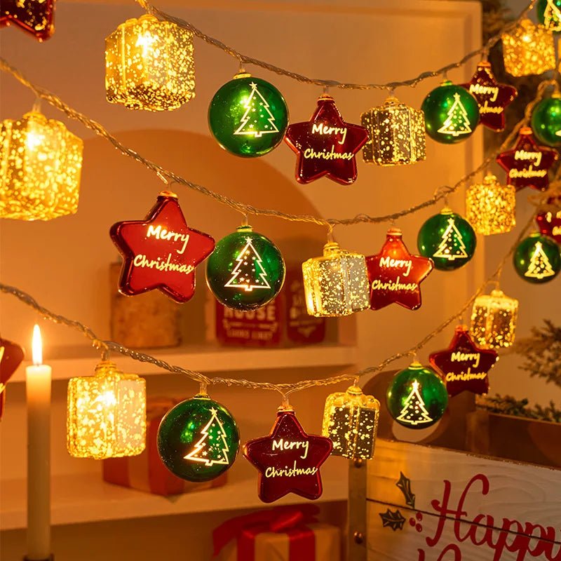Twinkling Curtain String Lights - Luminara Decor