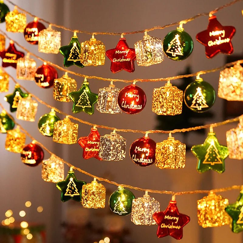 Twinkling Curtain String Lights - Luminara Decor