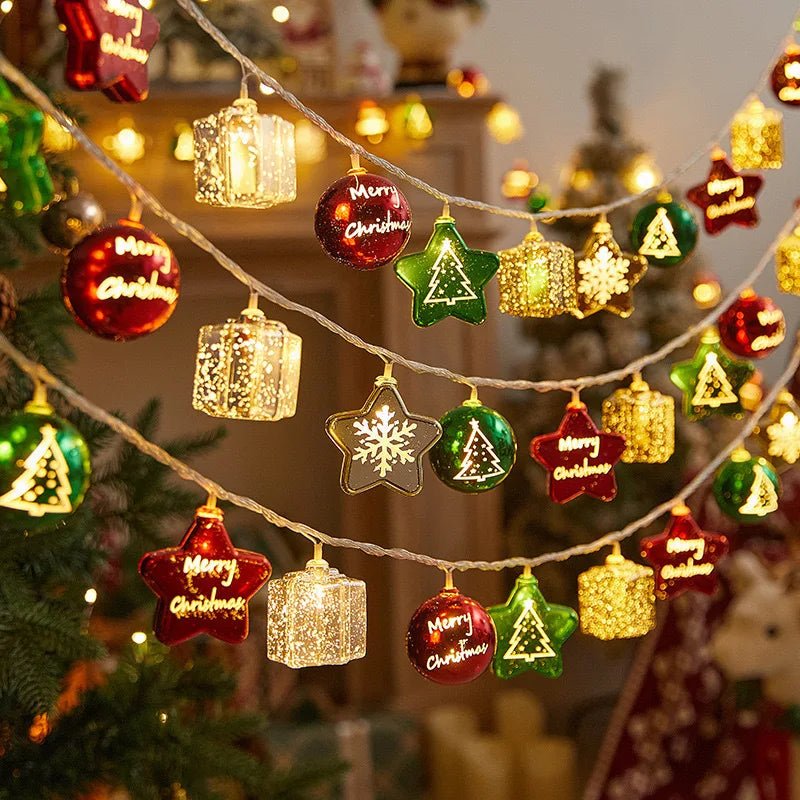 Twinkling Curtain String Lights - Luminara Decor