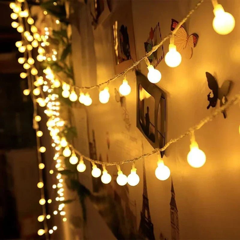 Twinkling Curtain String Lights - Luminara Decor
