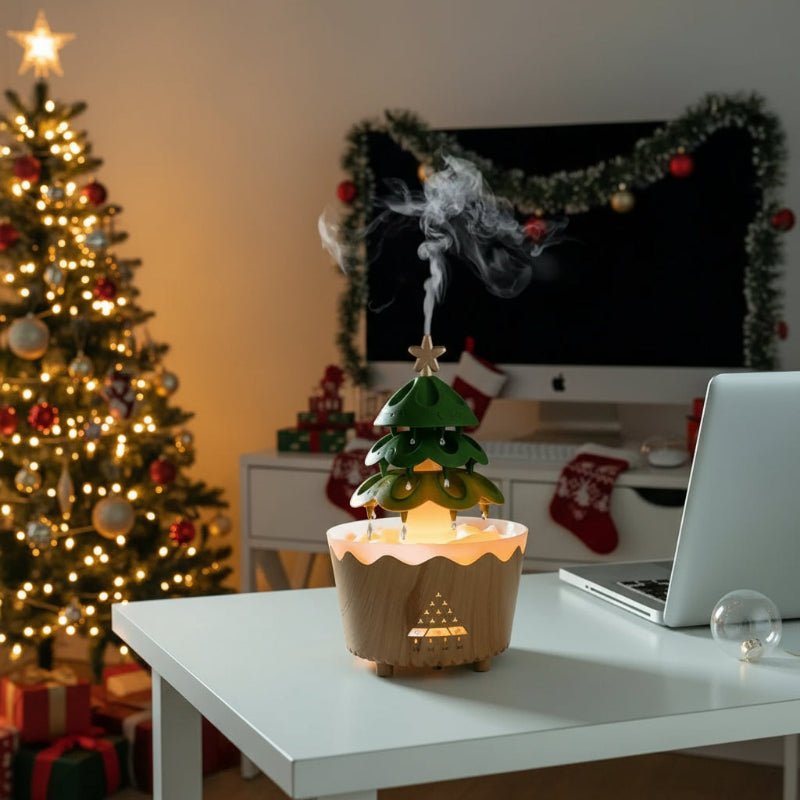Aroma Diffuser - EverGlow Christmas Tree with LED Light