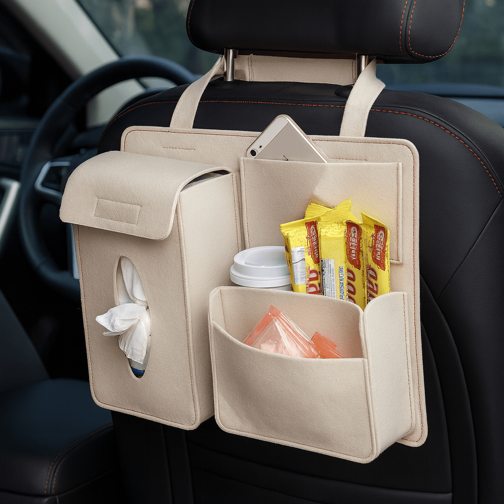 Car Organizer - DriveEase Universal Seat Pocket System