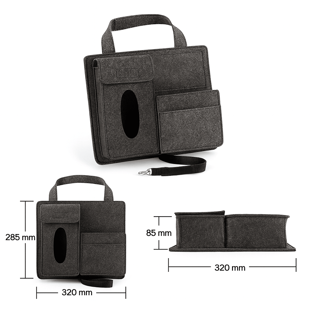 Car Organizer - DriveEase Universal Seat Pocket System
