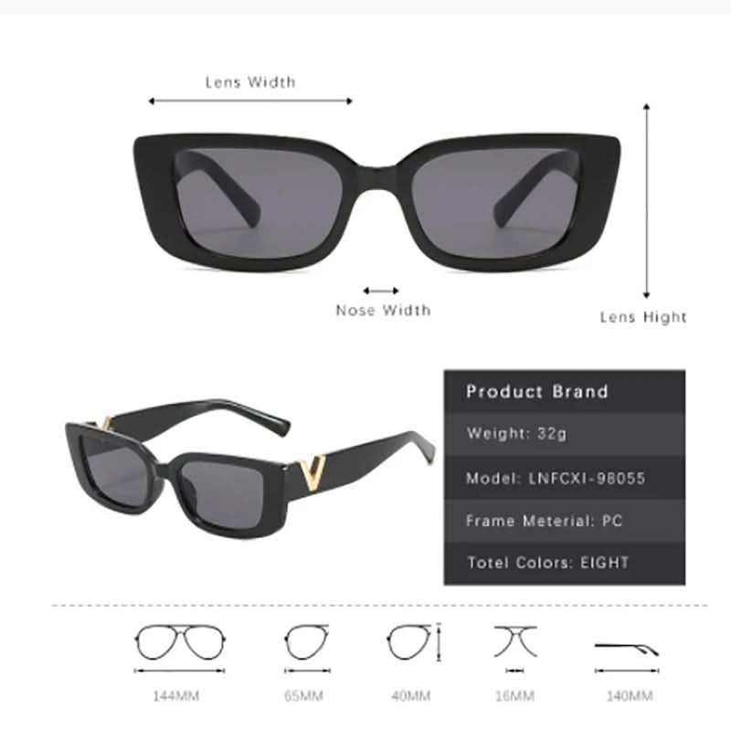 Cat Eye Sunglasses - VividAura with UV400 Protection