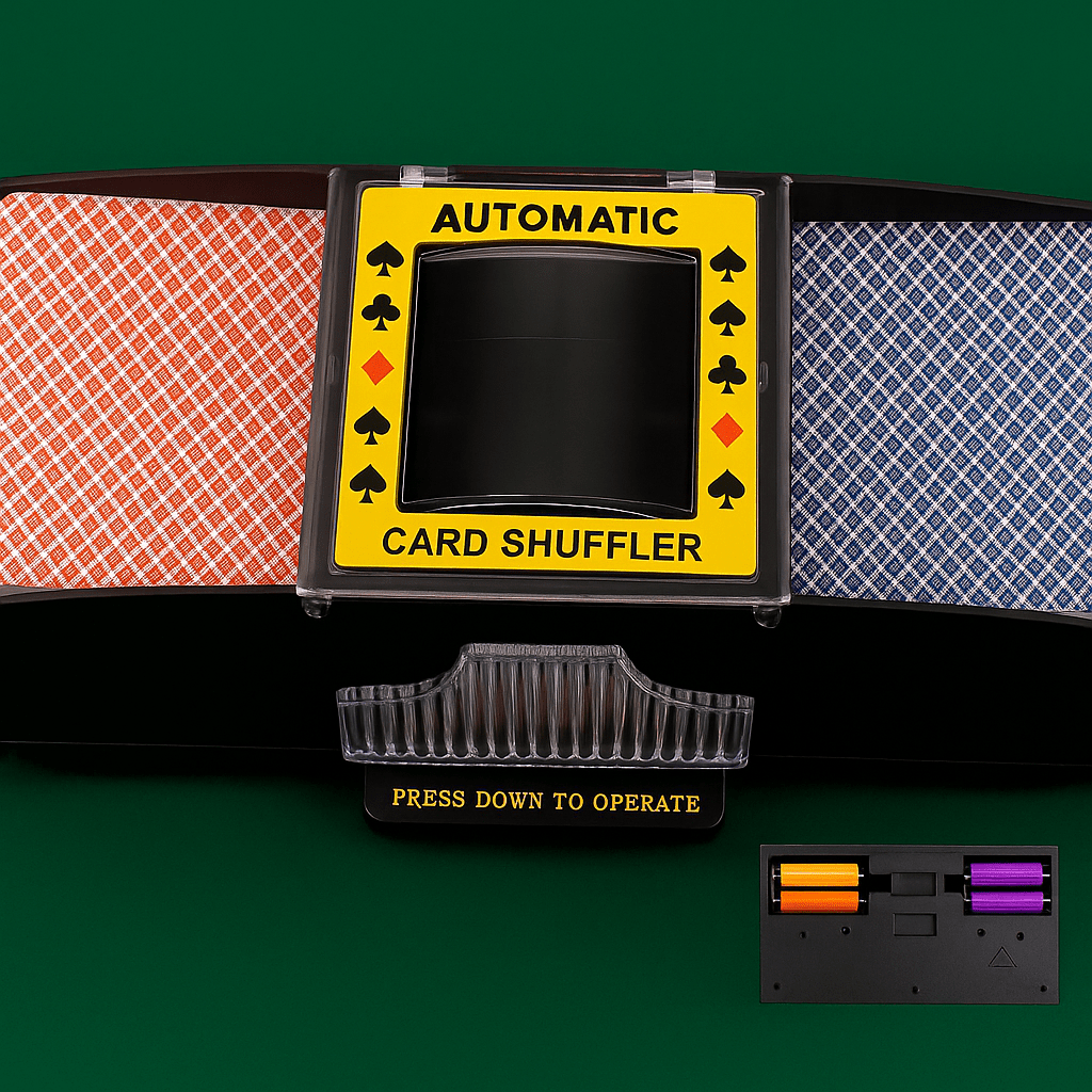 Card Shuffler - ShufflePro Automatic Electric Device