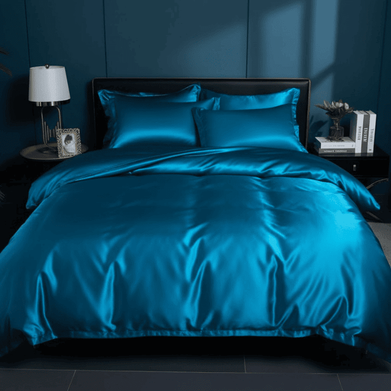 Silk Bedding Set - LuxeDreams for Restful Sleep