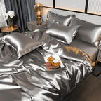 Silk Bedding Set - LuxeDreams for Restful Sleep