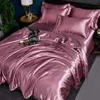 Silk Bedding Set - LuxeDreams for Restful Sleep