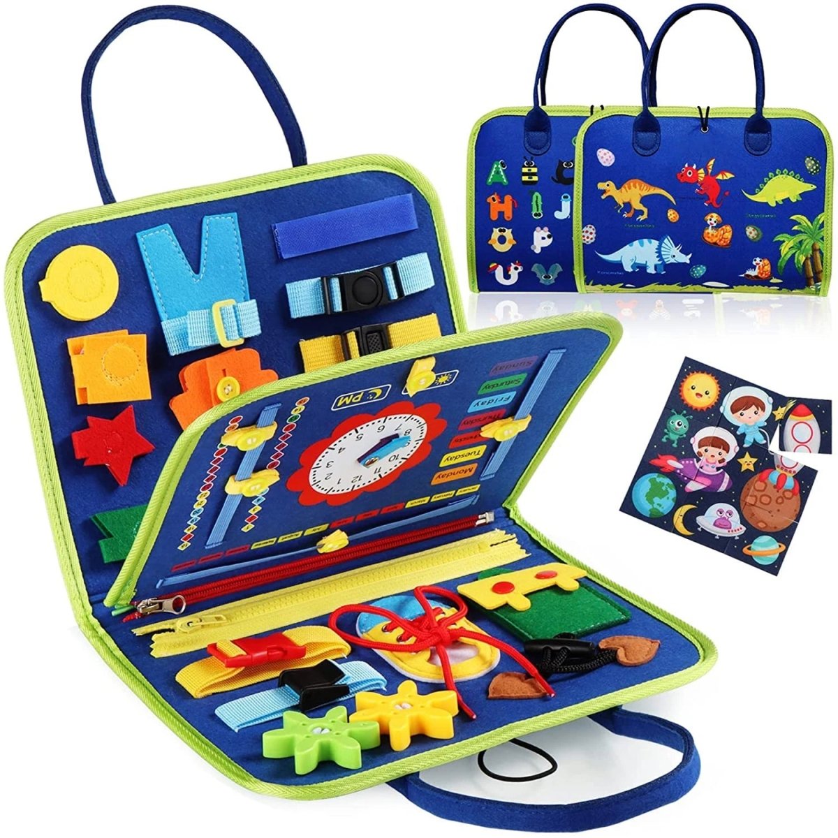 Sensory Activity Board - NurtureNest Montessori Toys