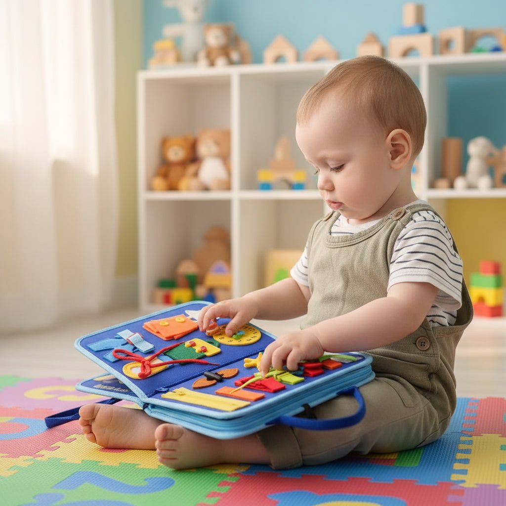 Sensory Activity Board - NurtureNest Montessori Toys