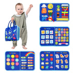 Sensory Activity Board - NurtureNest Montessori Toys